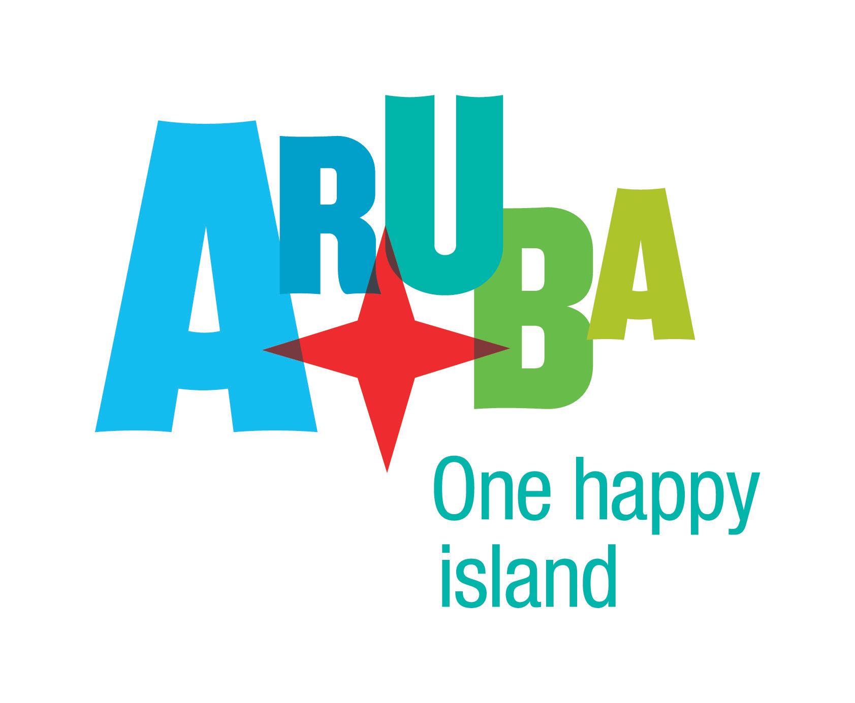 Aruba One happy island logo